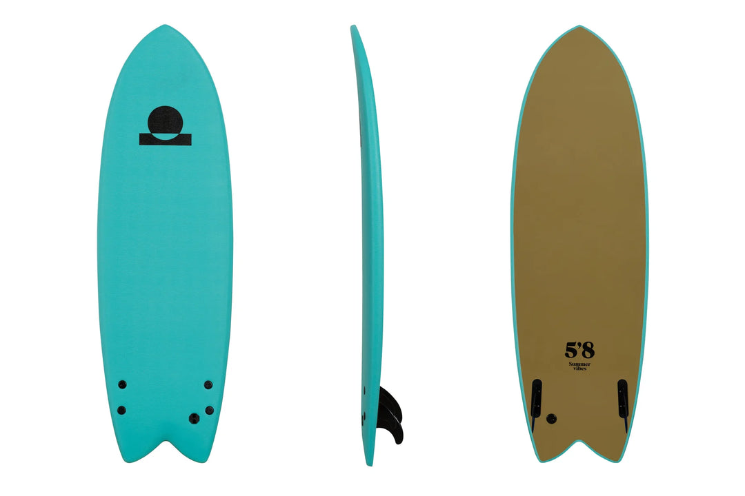 Summer Vibes Twin Fish Softboard