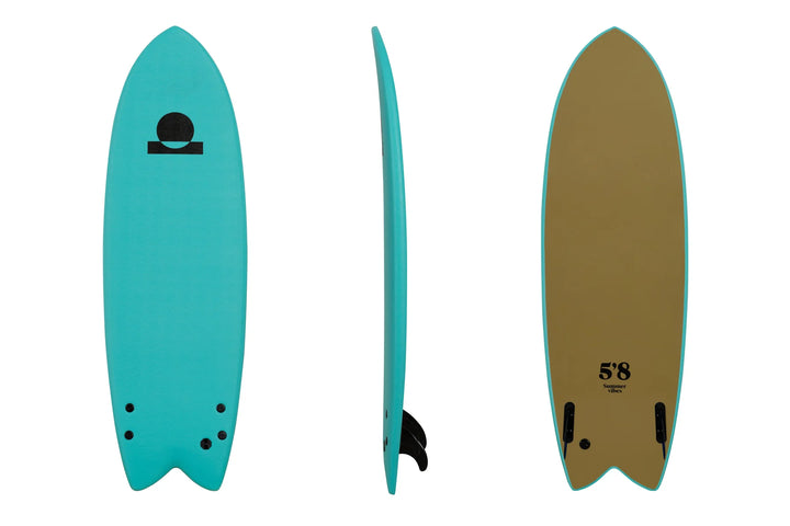 Summer Vibes Twin Fish Softboard