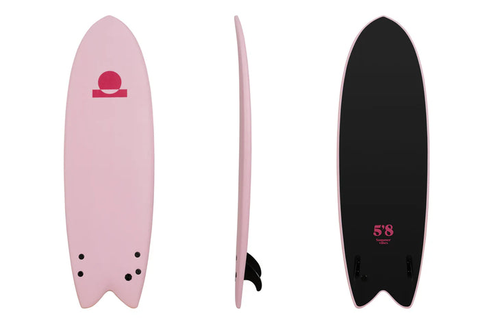 Summer Vibes Twin Fish Softboard