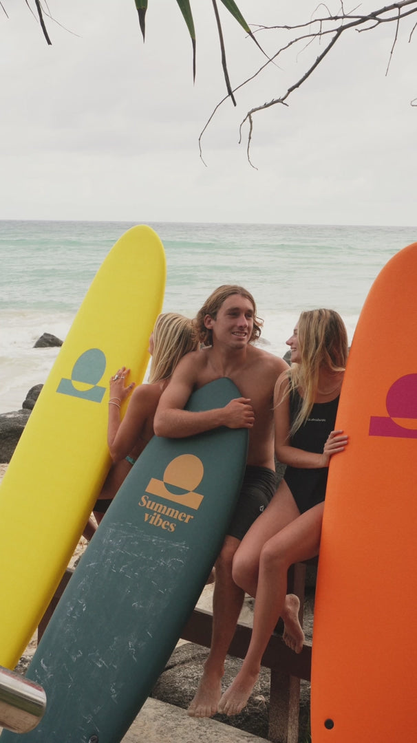 Summer Vibes Mini Mal Softboard