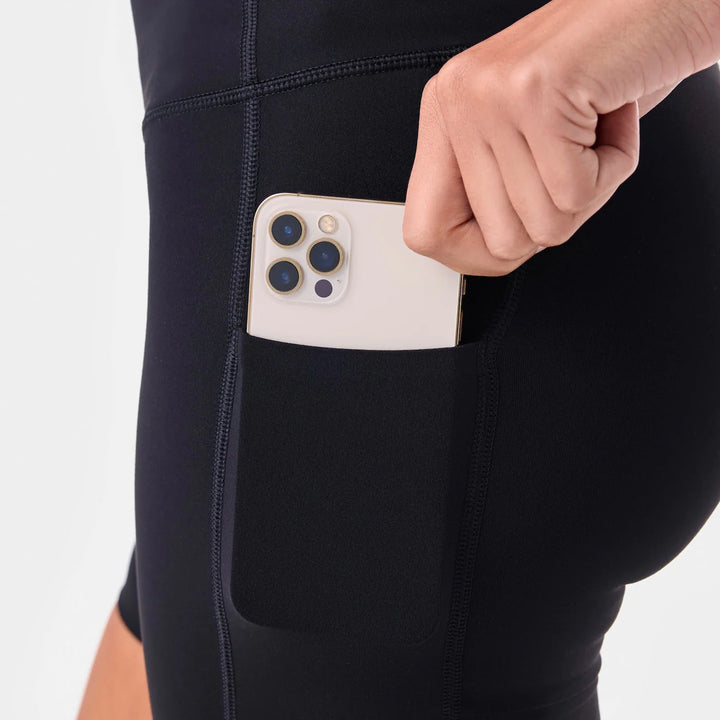 TaviSculpt® Stash & Dash Biker Short 6"