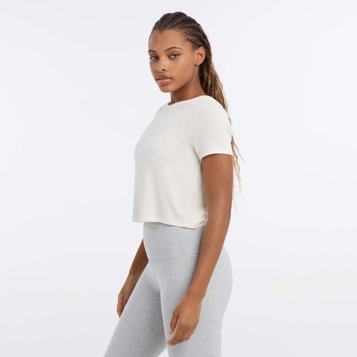Ribbed Tee Coconut