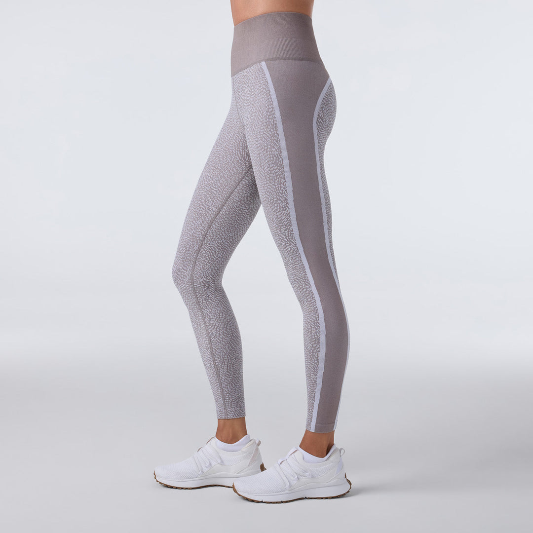 Seamless Jacquard 7/8 Rib Legging