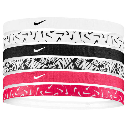 Nike Printed Headbands 6 Pack